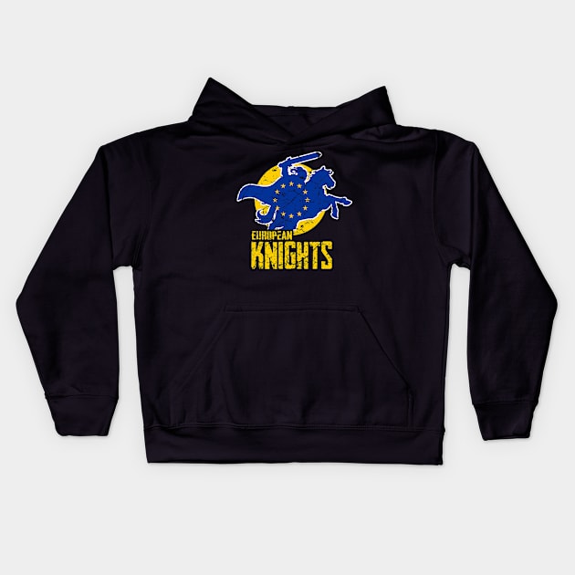 European Union Knight Kids Hoodie by Mila46